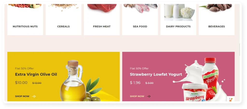Groceteria - Best 15 grocery shopify stores 2024
