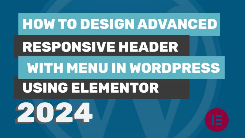 How to Design Custom Responsive Header & Sliding Menu in Wordpress ...